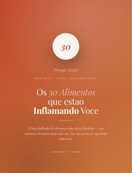 Lista de 30 alimentos que inflamam