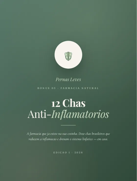 12 chás anti-inflamatórios